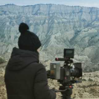 Missing those days filming in the proper badlands of the Caucasus. @analuisaantos making some stunning 8k shots of this desert. See some of the results trickling in to Ateles films' stock footage library on our website.
.
.
.
#atelesfilms #reddigitalcinema #8k #badlands #georgia #caucasus
#womanbehindthecamera #epiccamerawoman #shotonlocation #leofoto #filmmaking #hyfilter  #hyfiltersglobal rglobal #wildlifefilmmaking #femaleshooters #europe #asia #redepicw #red #reduser