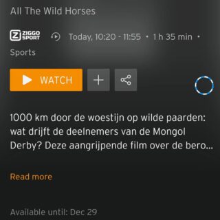 If you missed ALL THE WILD HORSES you can stream the feature length documentary in Netherlands with Ziggo Go App until December 29th.
.
.
.
#atelesfilms #atwh #allthewildhorses #ziggosport #reddigitalcinema #shotonred #documentary #mongolia #mongolderby #wildhorses #dutchtv #ziggo