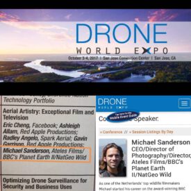 Drone World Expo Ateles Films 2017