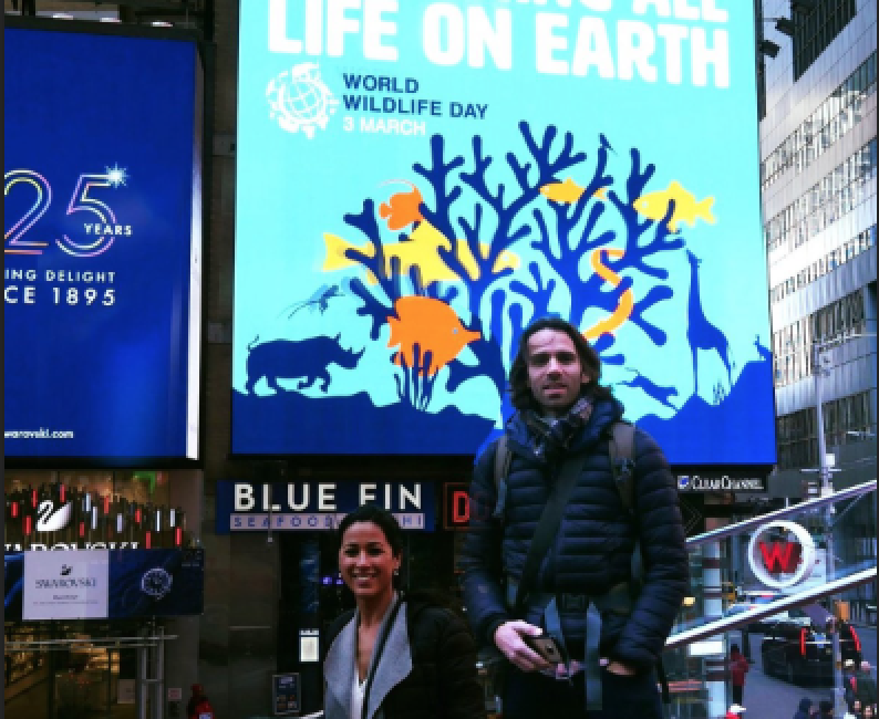 Celebrating the Honourable Mention during the World Wildlife Day in New York