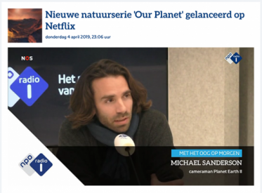 NPORadio1-MichaelSanderson-OurPlanet