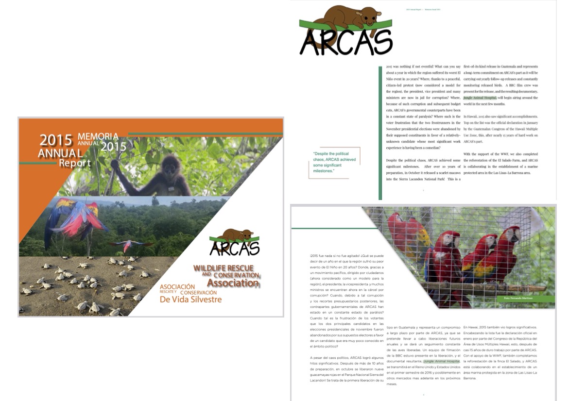 arcas annual report 2015